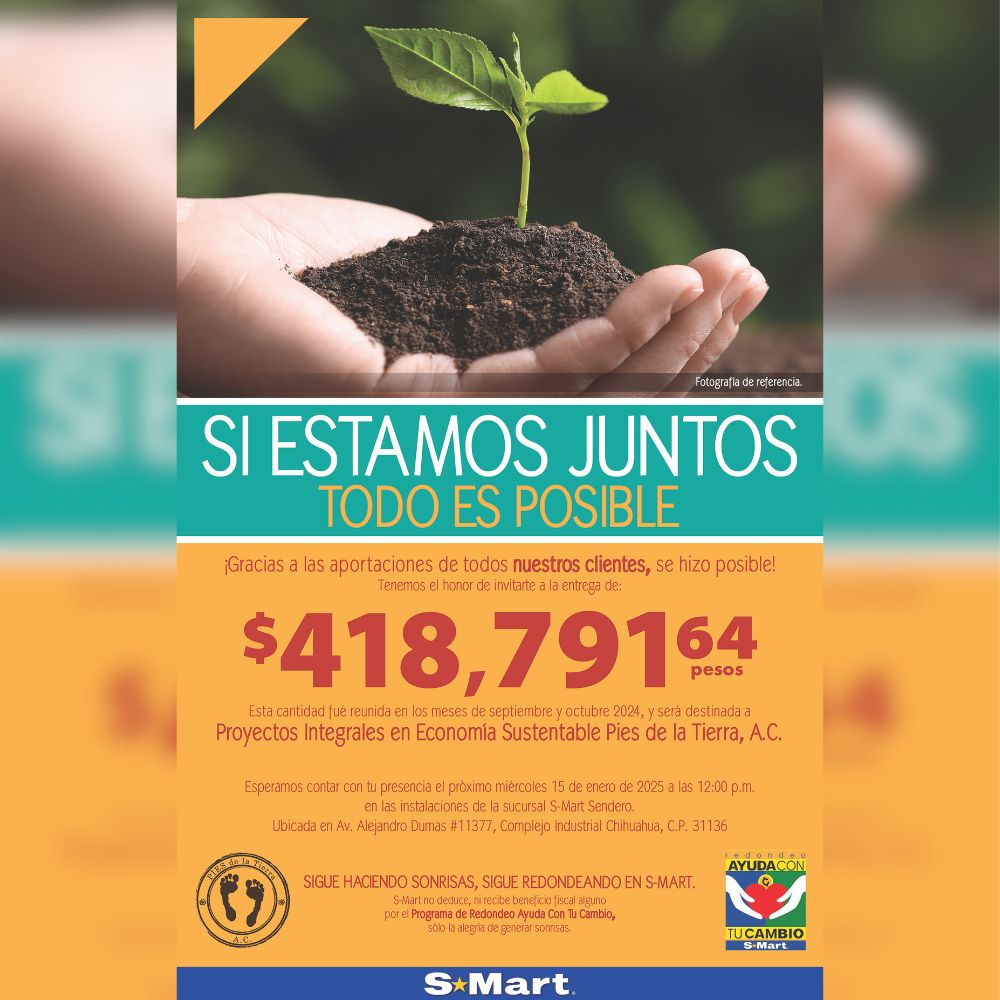 2024-Redondeo SMART apoya cosechas de agua de lluvia, letrinas y reforestación en la Sierra Tarahumara