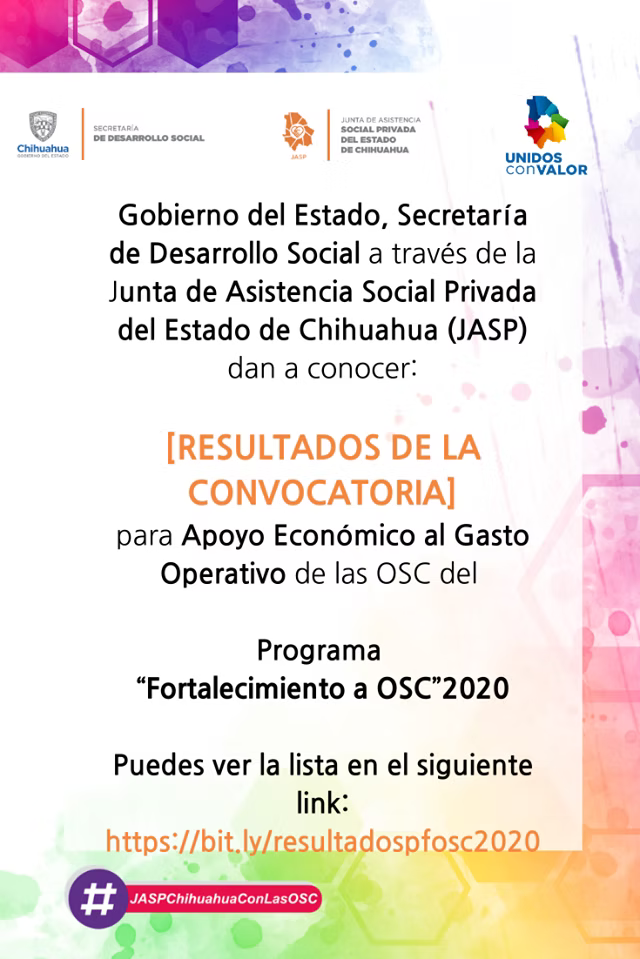 PIES de la Tierra A.C. recibe apoyo de la JASP Chihuahua 2020,2023,2024, 2025 y 2026 !!