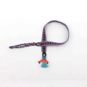 Pulsera Rarámuri de Colores | Hecha a mano con tela tradicional