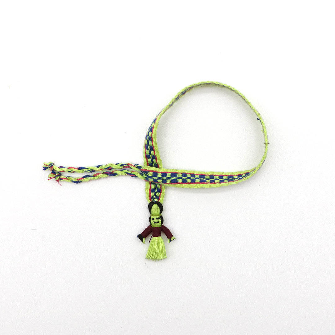 Pulsera Rarámuri de Colores | Hecha a mano con tela tradicional