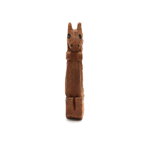 Ardilla Rarámuri | Escultura artesanal de corteza de pino