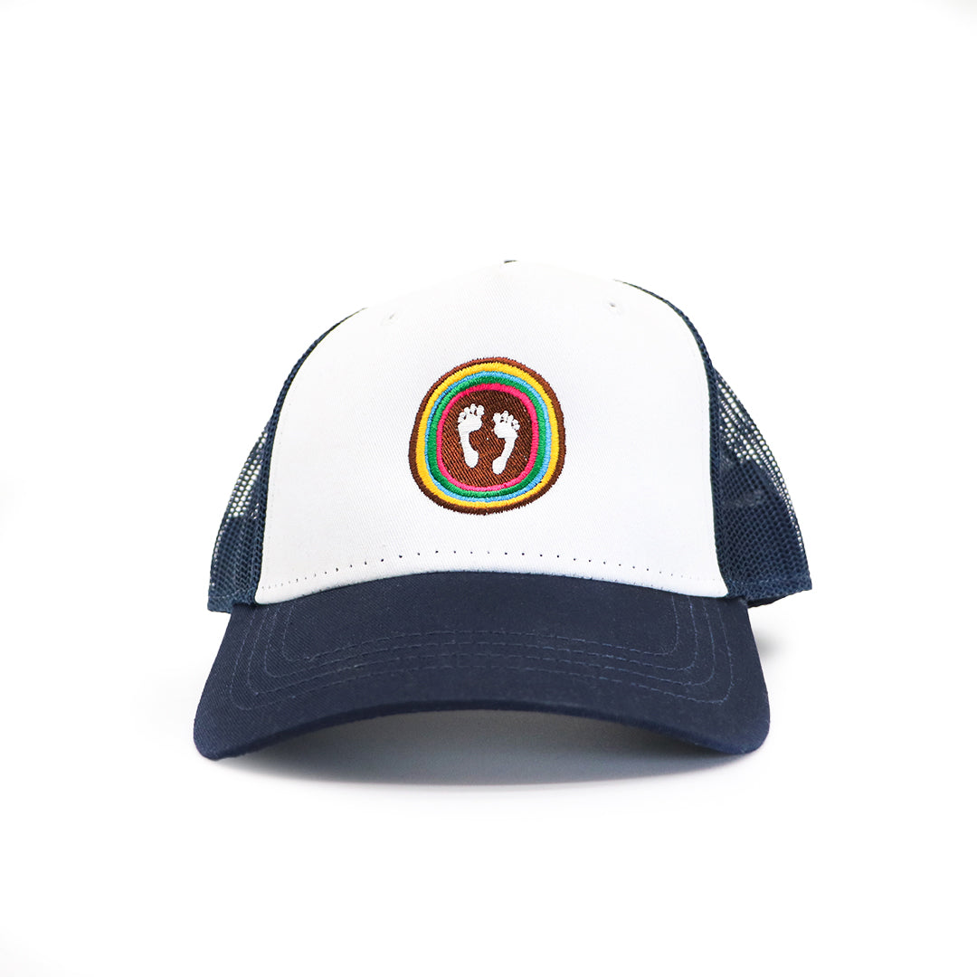 Cachucha Azul Bordada | Arte rarámuri en cada puntada