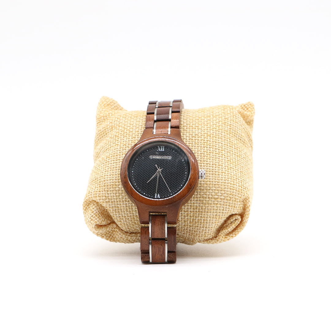 Reloj de Madera Rarámuri | Elegancia hecha en la Sierra
